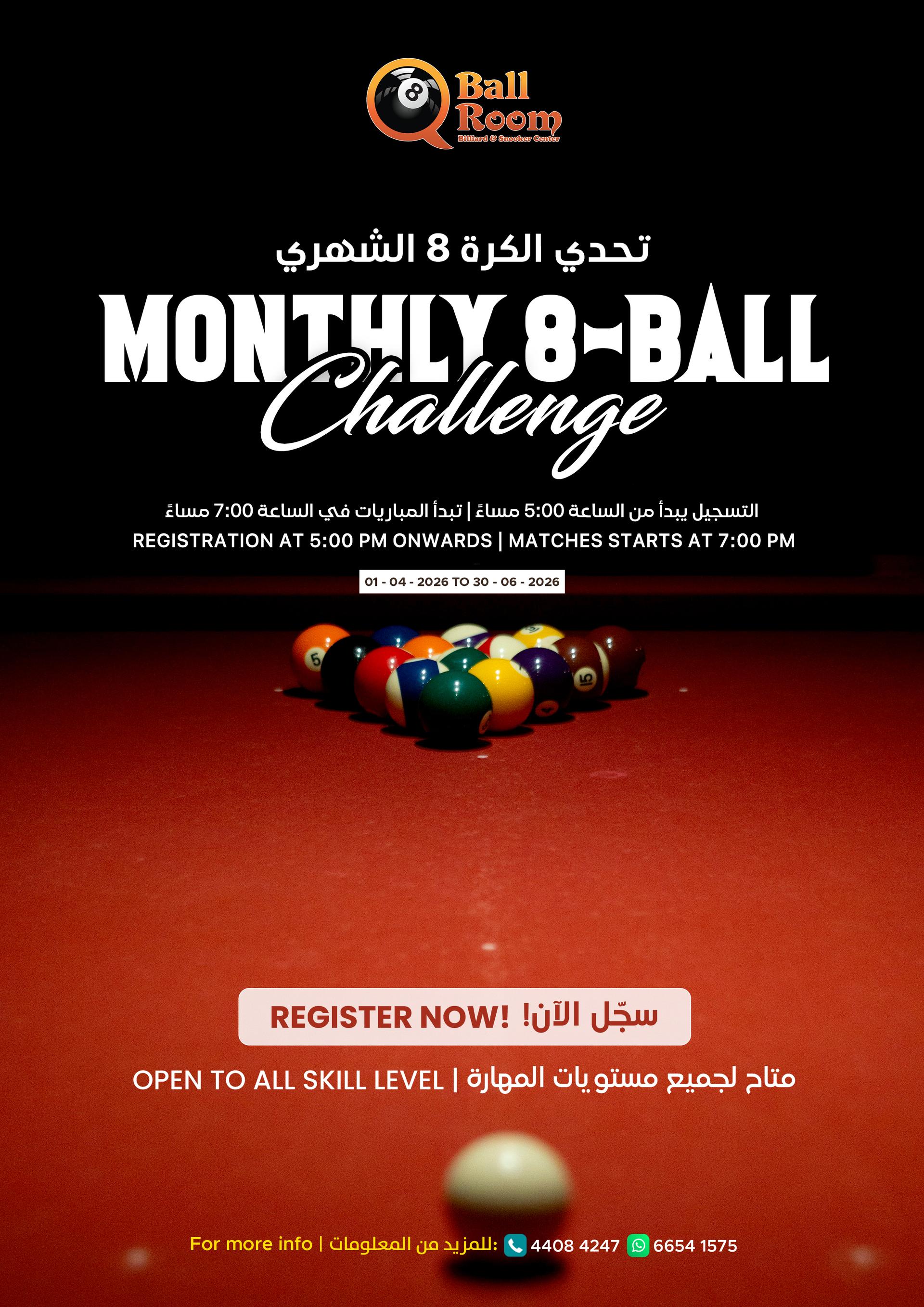 QBall-8 Ball Challenge